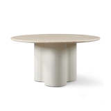 Porto Aluminum Round Dining Table 60"