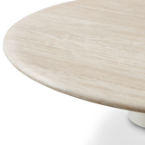 Porto Aluminum Round Coffee Table 48"