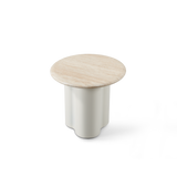 Porto Aluminum Round Side Table 22"