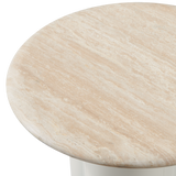 Porto Aluminum Round Side Table 22"