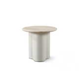 Porto Aluminum Round Side Table 22"