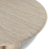 Porto Travertine Round Dining Table 60"