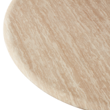 PORTO TRAVERTINE 洞石圆形茶几