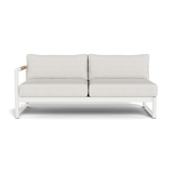 Breeze Xl 2 Seat 1 Arm Left - Harbour - ShopHarbourOutdoor - BRXL-06CL-ALWHI-CASSIL