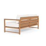 Breeze Xl Teak 2 Seat Sofa | Teak Natural, Panama Blanco,