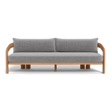 Chloe 3 Seat Sofa | Teak Natural, Altona Dove,