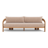 Chloe 3 Seat Sofa | Teak Natural, Altona Sand,