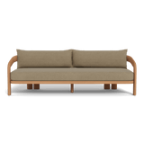 Chloe 3 Seat Sofa | Teak Natural, Panama Coco,
