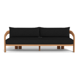 Chloe 3 Seat Sofa | Teak Natural, Pebble Charcoal,