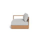 Hayman Teak 2 Seat 1 Arm Left - Harbour - ShopHarbourOutdoor - HYTK-06CL-TENAT-BAWHI-COPSAN