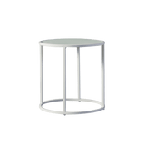 Pace Round Side Table - Harbour - Harbour - PACE-11A-ALWHI-MAWHI