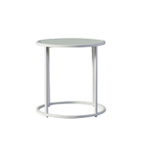 Pace Round Side Table - Harbour - Harbour - PACE-11A-ALWHI-MAWHI