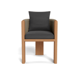 Palm Beach Teak Dining Chair | Teak Natural, Panama Grafito, Rope Stone