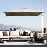 Antego Cantilever Umbrella (Stone Base Sold Separately) - Harbour - Harbour - ANTE-17B-WHIT-NATU