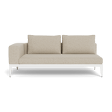 Balmoral 2 Seat 1 Arm - Harbour - ShopHarbourOutdoor - BALM-06C-ALWHI-STWHI-SIETAU