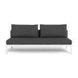 BALMORAL 2 SEAT ARMLESS SOFA - Harbour - ShopHarbourOutdoor - BALM-06B-ALWHI-STWHI-AGOGRA