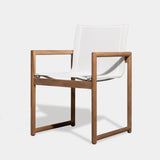 Breeze Xl Teak Dining Chair - Harbour - ShopHarbourOutdoor - BRTK-01A-TENAT-BAWHI