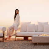 Mason Rectangle Fire Table - Harbour