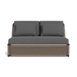 FORMENTERA 2 SEAT ARMLESS SOFA - Harbour - ShopHarbourOutdoor - FORM-06B-ALBRZ-TWDUN-SIESLA