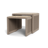 FORMENTERA NESTING SIDE TABLES - Harbour - ShopHarbourOutdoor - FORM-11P-TWDUN-TRNAT