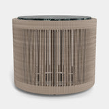FORMENTERA ROUND SIDE TABLE - Harbour - ShopHarbourOutdoor - FORM-11A-TWDUN-MAVER