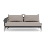 Hamilton 2 Seat 1 Arm Left - Harbour - ShopHarbourOutdoor - HAMI-06CL-ALAST-RODGR-RIVSTO