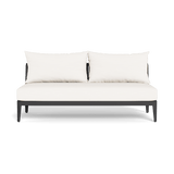 Hamilton 2 Seat Armless Sofa - Harbour - ShopHarbourOutdoor - HAMI-06B-ALAST-RODGR-PANBLA