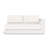 Hayman 2 Seat 1 Arm Right - Harbour - ShopHarbourOutdoor - HAYM-06CR-ALWHI-BAWHI-PANBLA