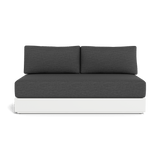 Hayman 2 Seat Armless Sofa - Harbour - ShopHarbourOutdoor - HAYM-06B-ALWHI-BAWHI-AGOGRA