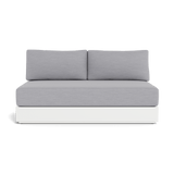 Hayman 2 Seat Armless Sofa - Harbour - ShopHarbourOutdoor - HAYM-06B-ALWHI-BAWHI-PANCLO