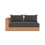 Hayman Teak 2 Seat 1 Arm Left - Harbour - ShopHarbourOutdoor - HYTK-06CL-TENAT-BAWHI-PANGRA