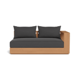 Hayman Teak 2 Seat 1 Arm Right - Harbour - ShopHarbourOutdoor - HYTK-06CR-TENAT-BAWHI-PANGRA