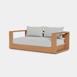 Hayman Teak 2 Seat Sofa - Harbour - ShopHarbourOutdoor - HYTK-06A-TENAT-BAWHI-COPSAN