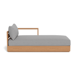 Hayman Teak Chaise Right - Harbour - ShopHarbourOutdoor - HYTK-07BR-TENAT-BAWHI-AGOPIE