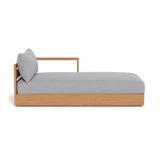 Hayman Teak Chaise Right - Harbour - ShopHarbourOutdoor - HYTK-07BR-TENAT-BAWHI-PANCLO