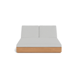 Hayman Teak Double Sun Lounge - Harbour - Harbour - HYTK-04D-TENAT-BAWHI-COPSAN