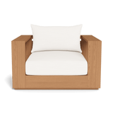 Hayman Teak Lounge Chair - Harbour - ShopHarbourOutdoor - HYTK-08A-TENAT-BAWHI-PANBLA