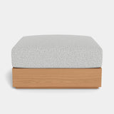 Hayman Teak Ottoman - Harbour - ShopHarbourOutdoor - HYTK-09A-TENAT-BAWHI-PANMAR
