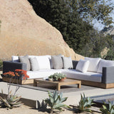 Malabar 2 Seat 1 Arm Right - Harbour - ShopHarbourOutdoor - MALA-06CR-WIGRE-BASIL-TENAT-COPSAN