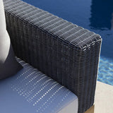 Malabar 2 Seat 1 Arm Right - Harbour - ShopHarbourOutdoor - MALA-06CR-WIGRE-BASIL-TENAT-COPSAN