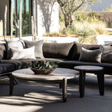 MLB Aluminum Round Side Table - Harbour - Harbour - MLBA-11A-ALAST-TRGRE