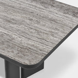 Moab 107" Rectangle Dining Table - Harbour - ShopHarbourOutdoor - MOAB-03C-ALBRZ-TRGRE