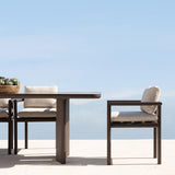 Moab 107" Rectangle Dining Table - Harbour - ShopHarbourOutdoor - MOAB-03C-ALBRZ-TRGRE