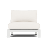 Pacific Aluminum Armless Single - Harbour - ShopHarbourOutdoor - PACA-08D-ALWHI-BAWHI-PANBLA