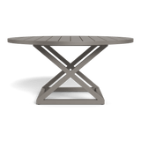 Pacific Aluminum Round Dining Table 60" - Harbour - ShopHarbourOutdoor - PACA-03I-ALTAU