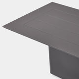 Santorini Outdoor Slatted Rectangle Dining Table 108" - Harbour - Harbour - SANO-03C-SL-ALAST