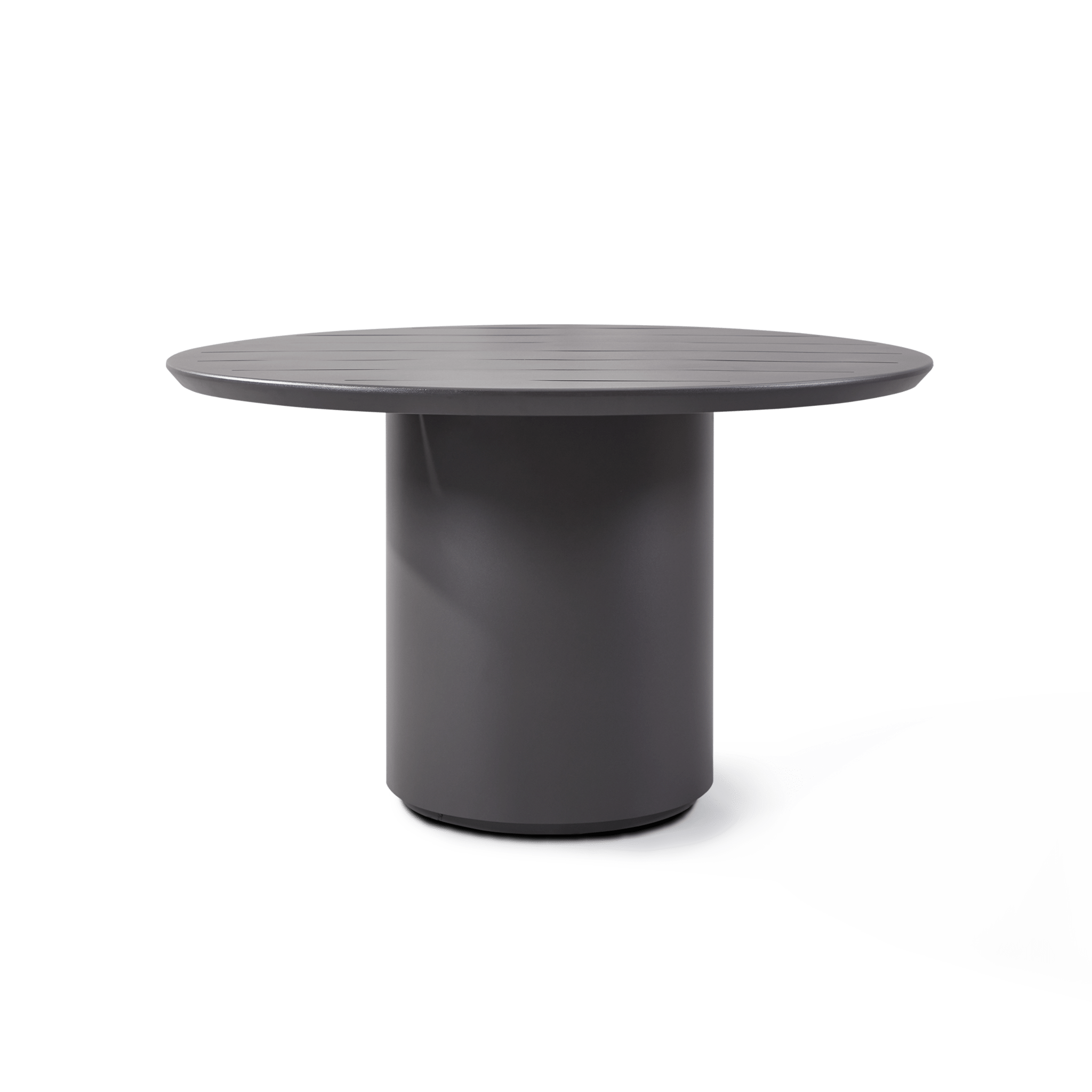 Santorini Outdoor Slatted Round Dining Table 48" Harbour Outdoor CN