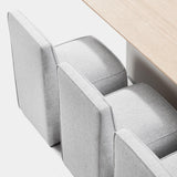 Santorini Outdoor Stone Rectangle Dining Table 108" - Harbour - Harbour - SANO-03C-ALAST-TRGRE