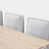 Santorini Outdoor Stone Rectangle Dining Table 108" - Harbour - Harbour - SANO-03C-ALAST-TRGRE