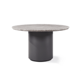 Santorini Outdoor Stone Round Dining Table 48" - Harbour - Harbour - SANO-03H-ALAST-TRGRE